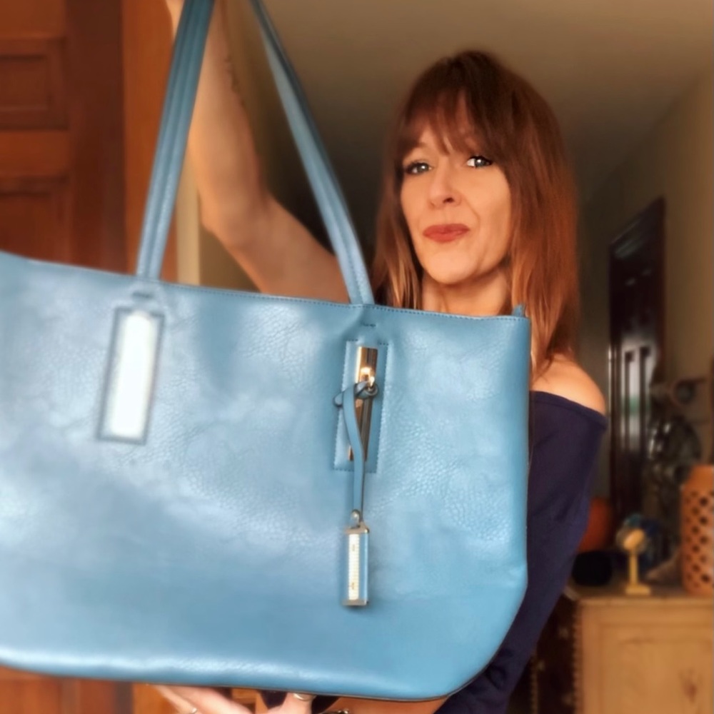 Dark Slate Blue Handbag - Picture 3 of 12
